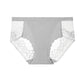 Sexy Damen-Slip aus floraler Spitze und Netzstoff