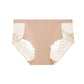 Sexy Damen-Slip aus floraler Spitze und Netzstoff