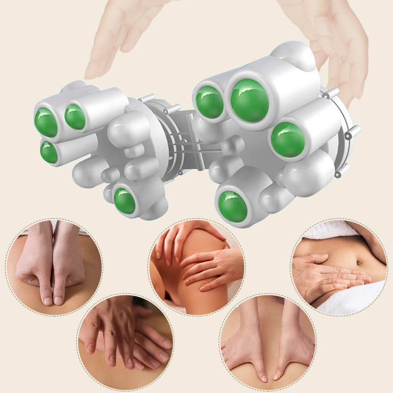 🎊Beseitigt alle Müdigkeit im Handumdrehen🎊Multifunktionales Knetmassage-Kissen mit Wärme