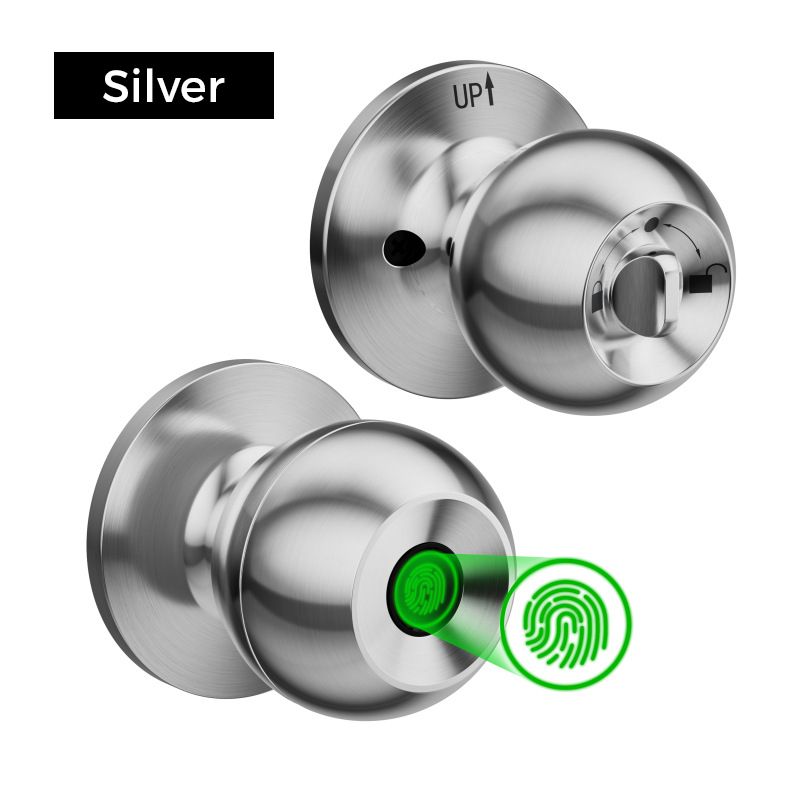 🛡️Intelligentes Türschloss mit Bluetooth und Fingerabdrucksensor