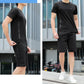 🔥Sommerrabatt von 50%🔥Herren-Sommer-Trainingsanzug mit Kurzarmshirt & Shorts