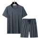 🔥Sommerrabatt von 50%🔥Herren-Sommer-Trainingsanzug mit Kurzarmshirt & Shorts