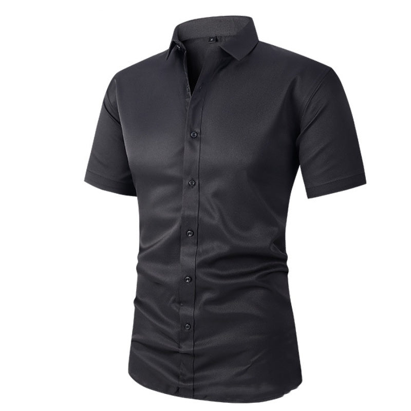 🔥Heißer Verkauf - 50% Rabatt🔥Kurzärmeliges Stretch-Hemd für Männer