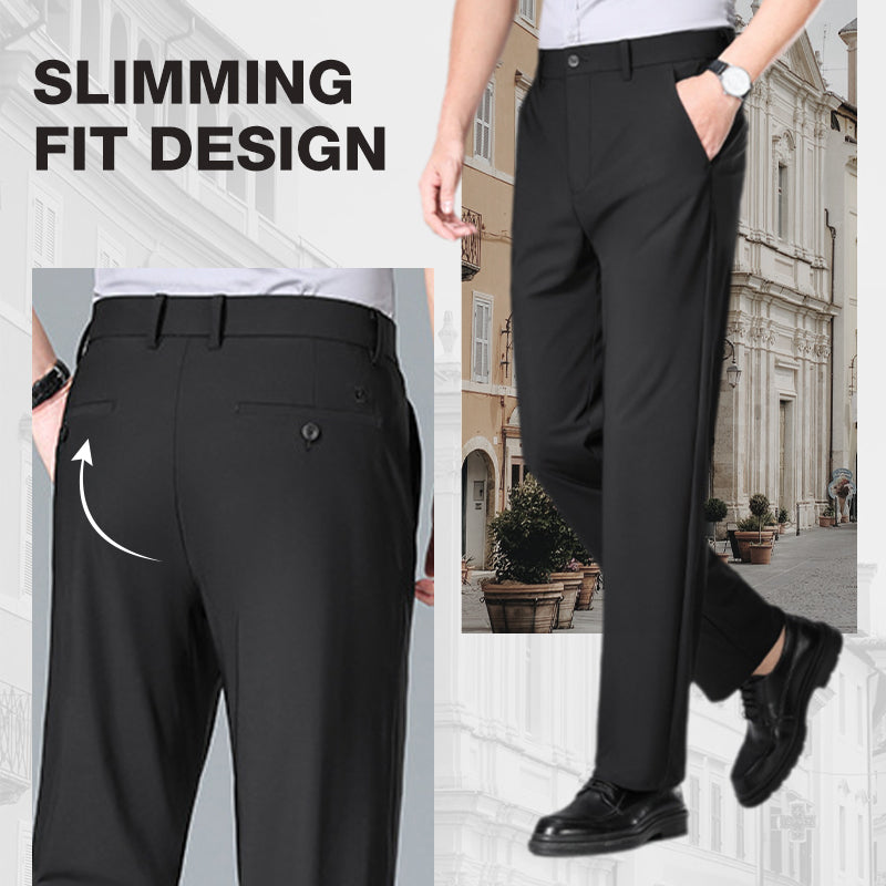 🔥Sommer-Special🎉Atmungsaktive Stretch-Hose für Herren mit geradem Bein