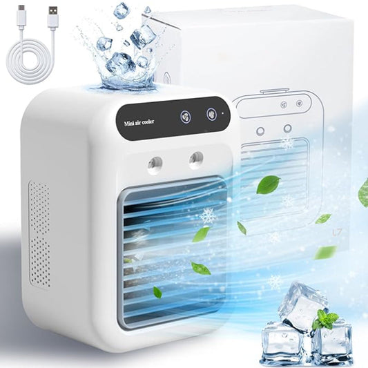 ❄️Sommer Halbpreis❄️Mini Tragbare Klimaanlage mit Kühl- und Luftbefeuchtungsfunktion