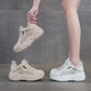 Damen Sommer atmungsaktive Dick-Sold Hollow Out Schuhe