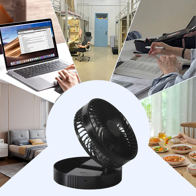 🍃Wiederaufladbarer & faltbarer Mini-Ventilator