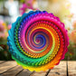 🔥Hängender Windspinner für drinnen und draußen