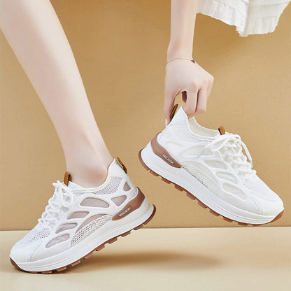 🍃Damenmode Mesh Ausschnitt Orthopädische Turnschuhe