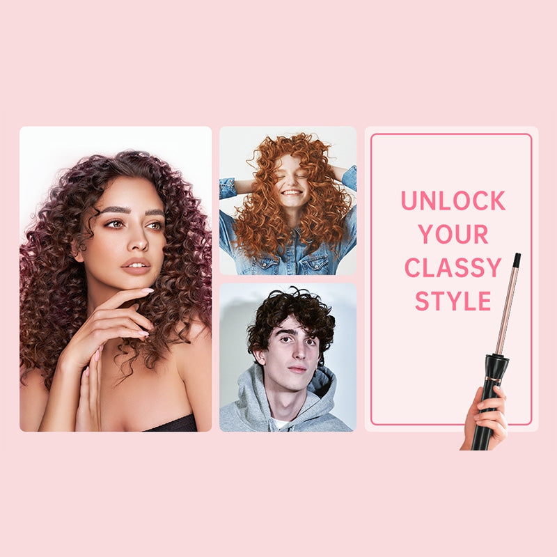 3/8-Zoll-Lockenwickler aus Wolle Ultrafein