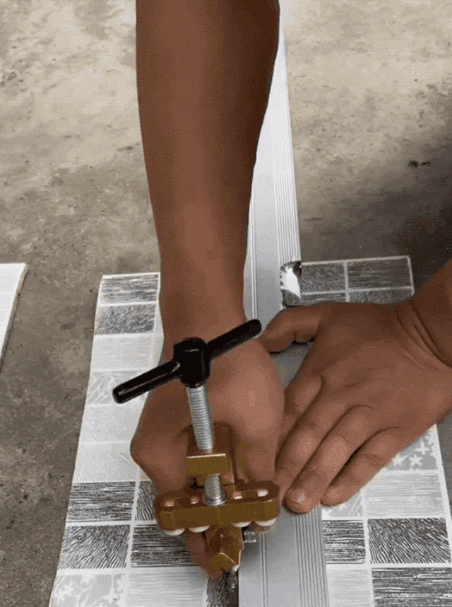 ✨ All-in-One-Fliesenkantenschneider – Fliesenschneidwerkzeug – Schneiden von Glasfliesen