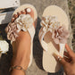 🔥Heißer Sommerschlussverkauf🌸Rutschfeste Strandsandalen für Damen mit floralen Details