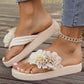 🔥Heißer Sommerschlussverkauf🌸Rutschfeste Strandsandalen für Damen mit floralen Details