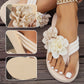 🔥Heißer Sommerschlussverkauf🌸Rutschfeste Strandsandalen für Damen mit floralen Details