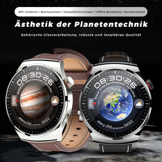 ✨Smarte Bluetooth-Uhr Watch 4 Pro
