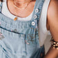 ⏳Zeitlich begrenzter Rabatt💥Lässige Damen-Latzhose aus Denim mit Print