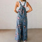 ⏳Zeitlich begrenzter Rabatt💥Lässige Damen-Latzhose aus Denim mit Print