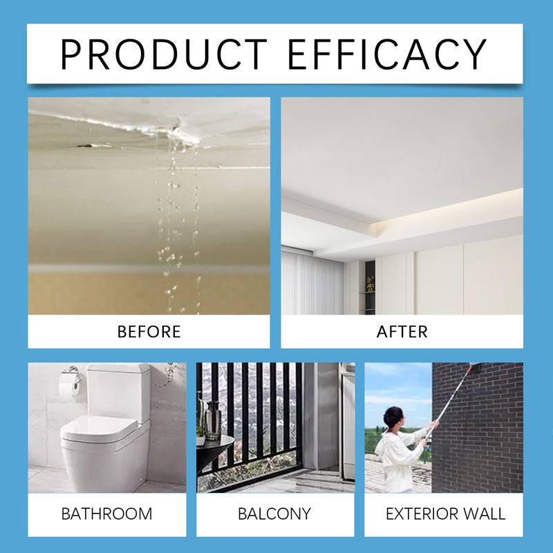 💧Transparentes & wasserdichtes Mehrzweckmittel – ideal für Küche, Bad & mehr