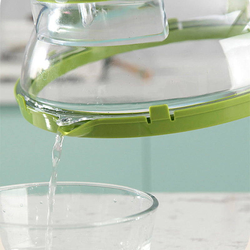 ⏳Begrenzte Zeit 50% Rabatt💥🫧💭✨Klare, spritzwassergeschützte, mikrowellengeeignete Abdeckung mit Wasserdampfer und Griff🫧💭✨