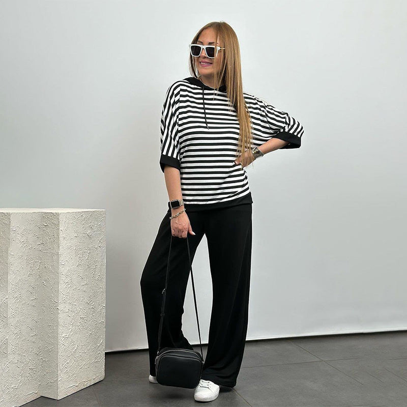🎉Neu für Sommer 2025🛍️Lässiges elegantes zweiteiliges Set für Damen