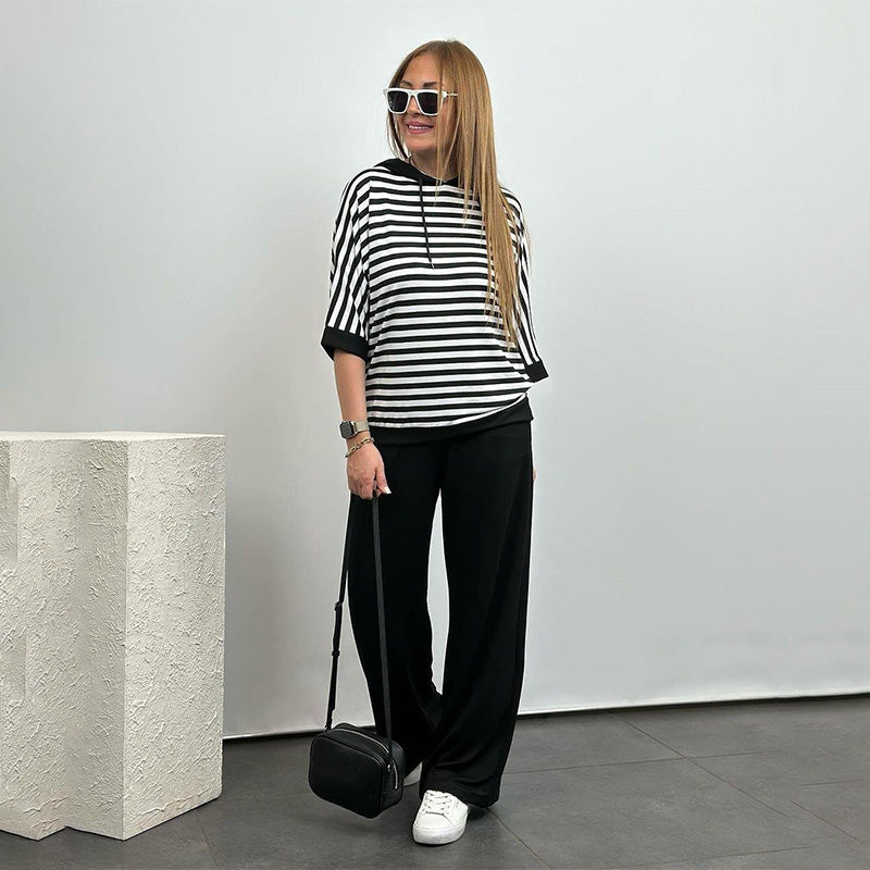 🎉Neu für Sommer 2025🛍️Lässiges elegantes zweiteiliges Set für Damen