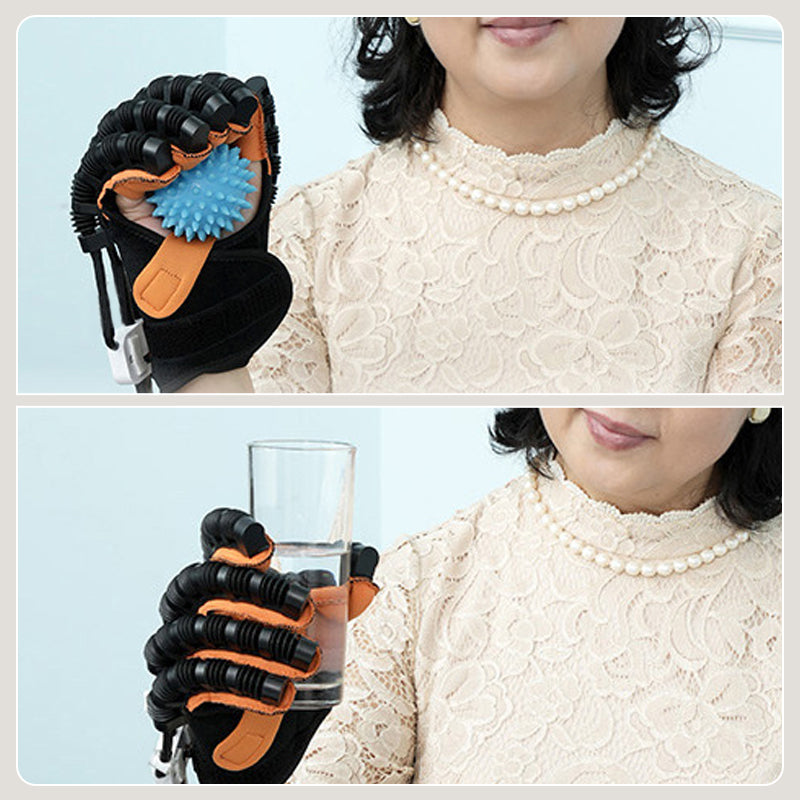 [Besonderes Geschenk] Smart Finger Flexion Training Rehabilitation Handschuh & Maschine Set