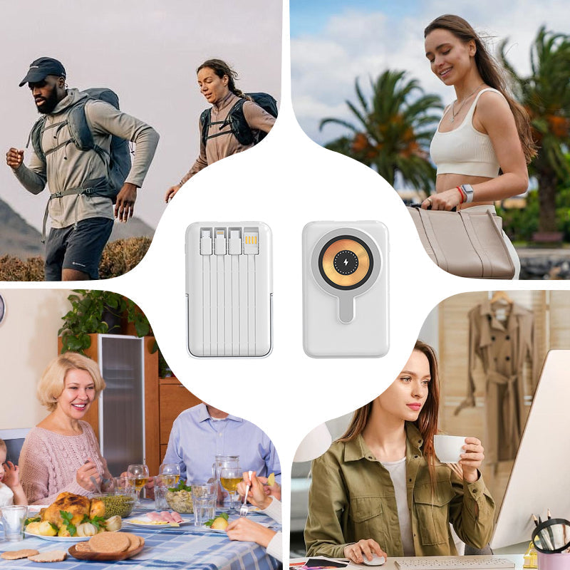 💥New Year Sale 40% Rabatt🔋Magnetische Levitation Mobile Power 10000mAh Schnellladegerät