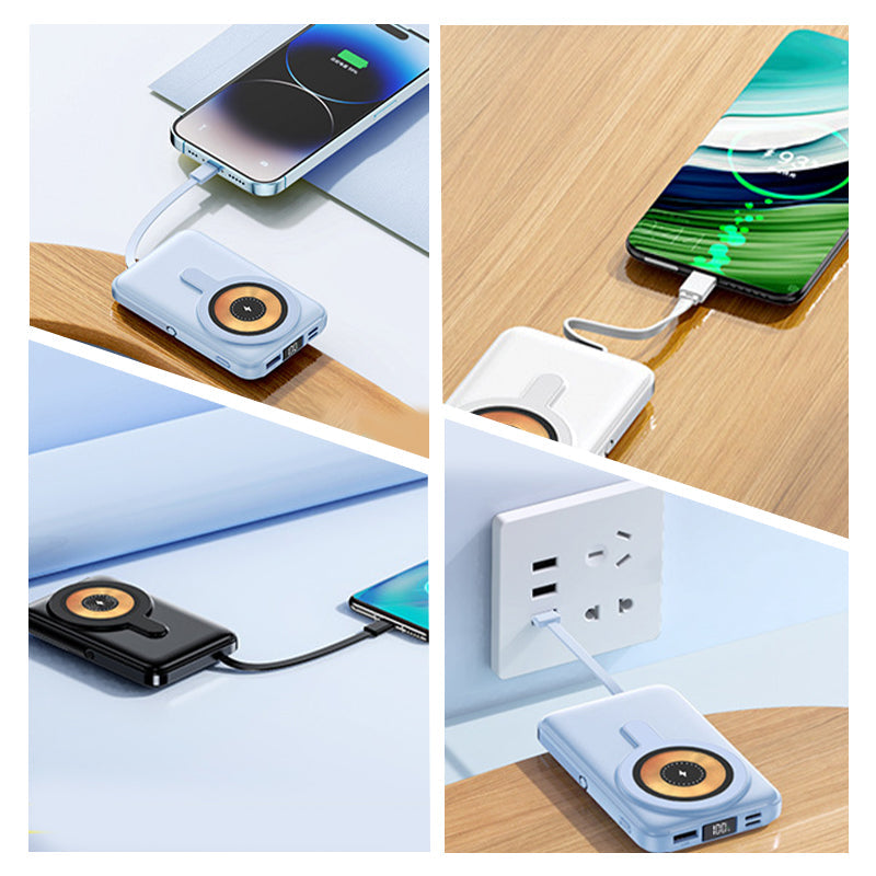 💥New Year Sale 40% Rabatt🔋Magnetische Levitation Mobile Power 10000mAh Schnellladegerät