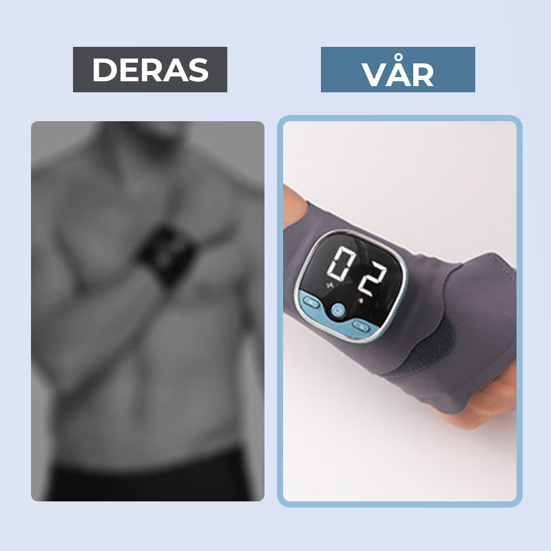 ⏳Begrenzte Zeit 50% Rabatt💥Tragbares kabelloses einstellbares Handgelenkmassagegerät mit Wärme