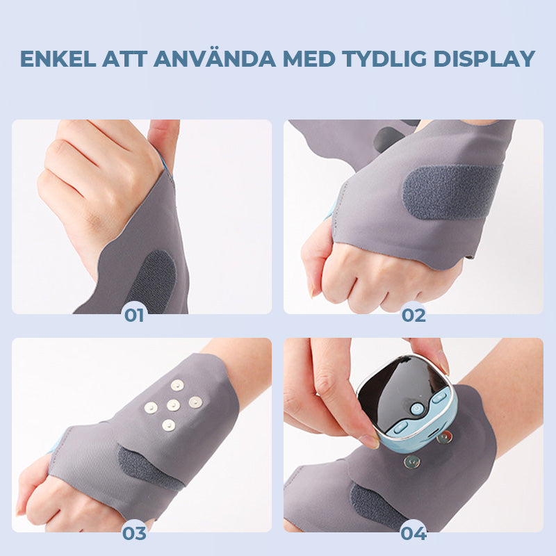 ⏳Begrenzte Zeit 50% Rabatt💥Tragbares kabelloses einstellbares Handgelenkmassagegerät mit Wärme