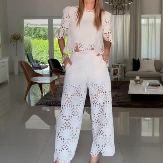 🌸 50% Rabatt auf neue Produkte 💖Zweiteilige Spitzen-Outfits für Damen