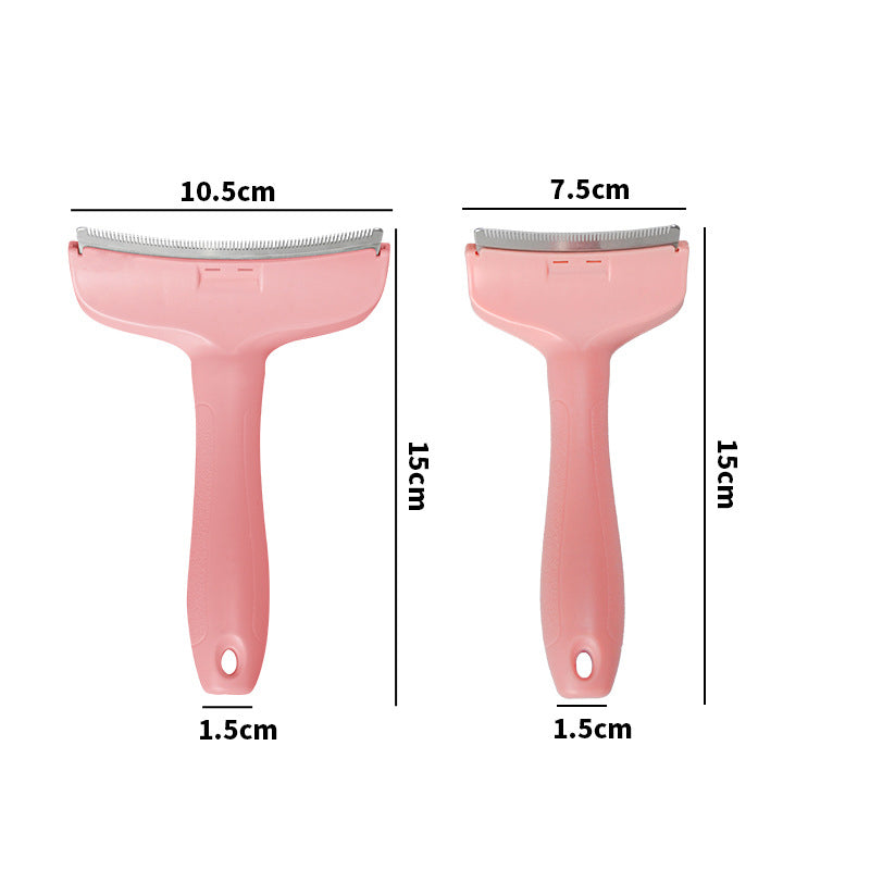 🐾 50% RABATT JETZT! ✨ Effizienter Tierhaarentfernungskamm - Entfernt Sanft Lose Haare ohne die Haut zu Reizen mit Ergonomischem Griff 🐶🐱