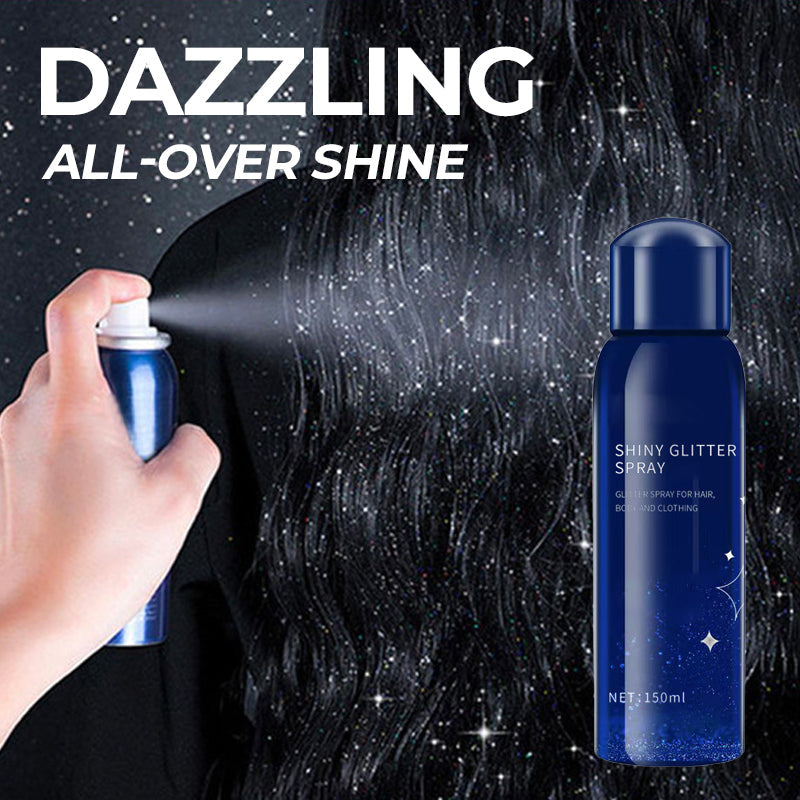 ✨Kaufe eins und bekomme eins gratis!Lang anhaltendes, glänzendes Glitzerspray für den Körper