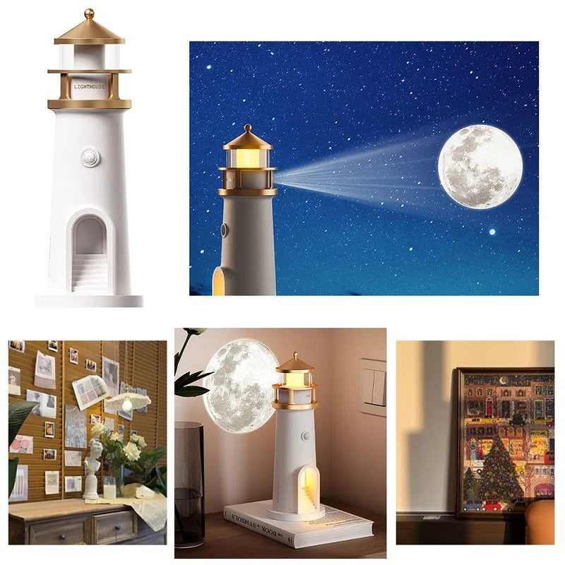 🌕Kreatives LED-Nachtlicht Leuchtturm
