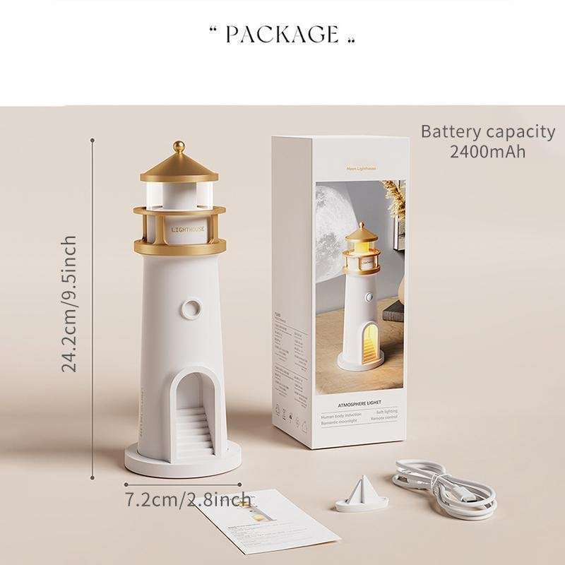 🌕Kreatives LED-Nachtlicht Leuchtturm