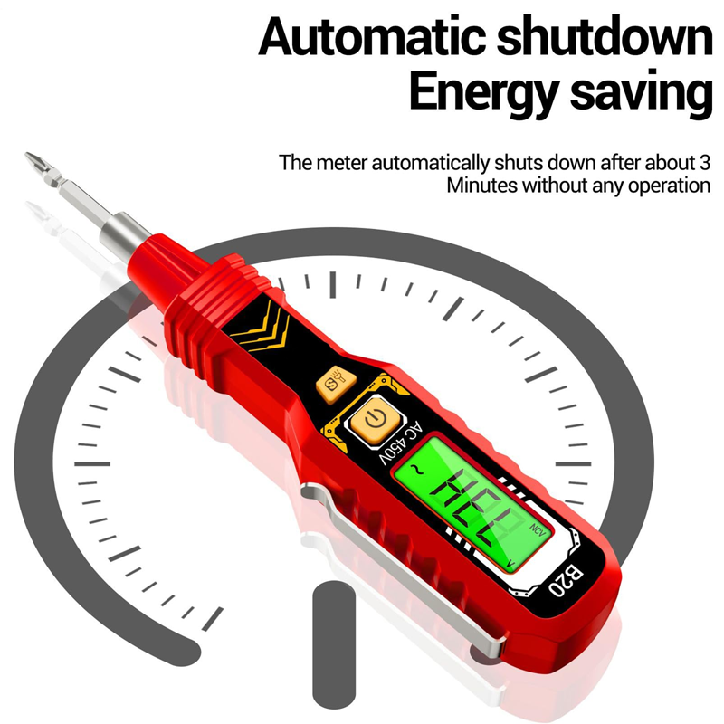🔥Berührungsloser Spannungsprüfer mit LCD-Anzeige