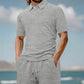 Zweiteiliges Herren-Set aus Freizeithemd und Shorts