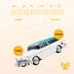Retro-Automodell Drahtloser Bluetooth-Lautsprecher