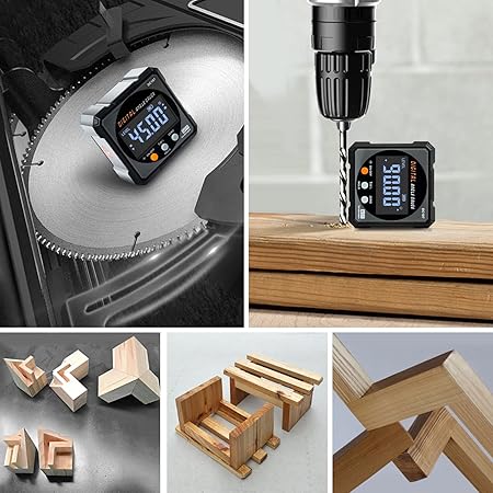 Pousbo® Mini LCD Digital Neigungsmesser Winkelmesser