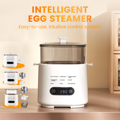 🎁Smart Mini-Eierkocher mit Touch-Panel – 6 Eier perfekt zubereitet | 50% Rabatt 🥚