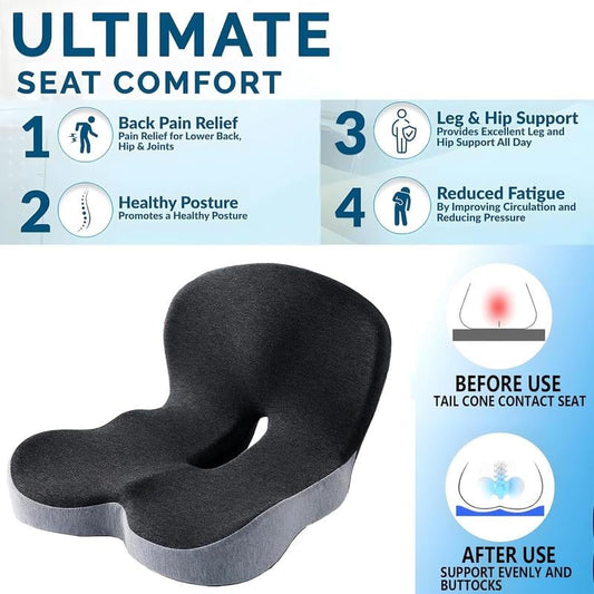 🎁Limited Sale 50% OFF🎁💺Rutschfester Sitz aus Memory-Schaumstoff