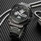 🎁【Vaterstag-Angebot】Herrenuhr – Analog-Digital mit Alarmfunktion