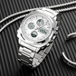 🎁【Vaterstag-Angebot】Herrenuhr – Analog-Digital mit Alarmfunktion