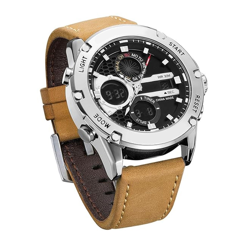 Multifunktionelle wasserdichte Herrenuhr mit Leuchtmasse