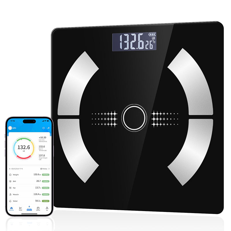 🎁 Heißer Verkauf 50 % RABATT 🔥 Bluetooth Smart-Körperfettwaage für Zuhause