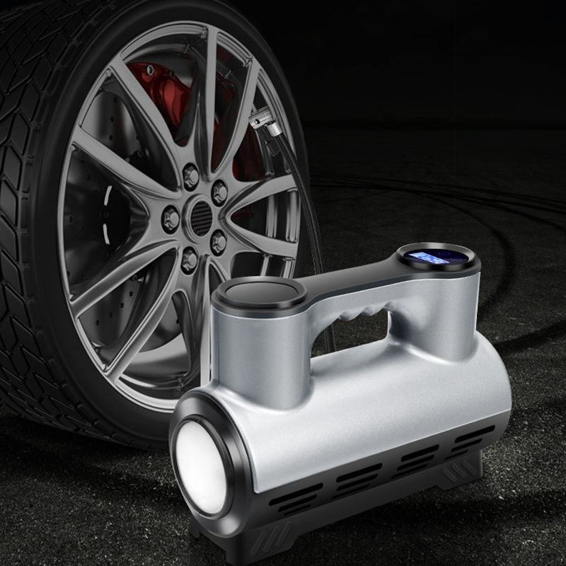 🔥Hot Sale 49% Rabatt🔧Tragbare Reifenpumpe für schnelles Aufpumpen🚗🧰
