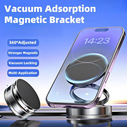 360° einstellbarer magnetischer Vakuum-Telefonhalter