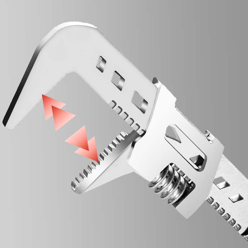 Verstellbarer Schraubenschlüssel mit großer Öffnung