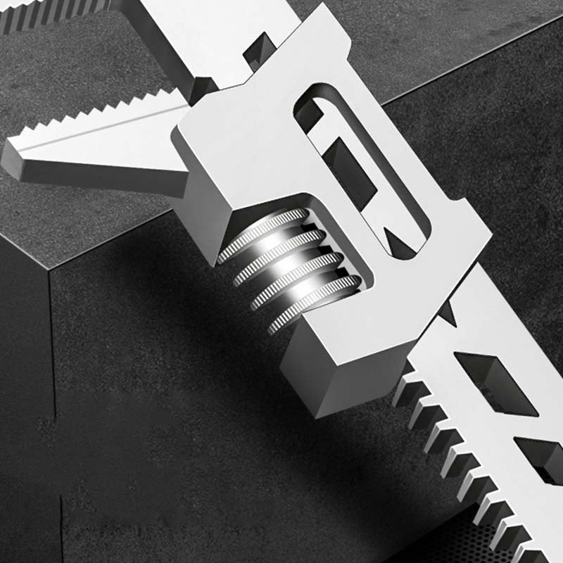 Verstellbarer Schraubenschlüssel mit großer Öffnung