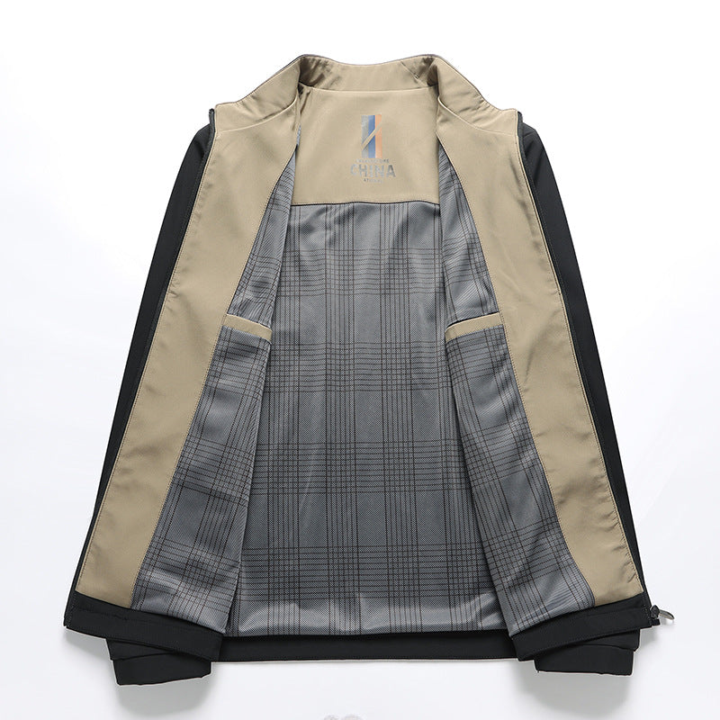 ⏳50% Frühbucherrabatt im Sommer⏰Herren-Freizeitjacke mit Stehkragen